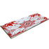 Handmade Reverse Painted Mirror Tray with Beveled Edge in Tomato Red - Small - ARCADIA HOME